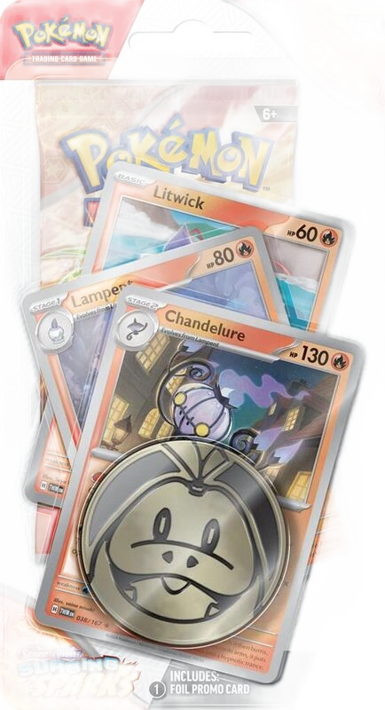 Surging Sparks Premium Checklane Blister [Chandelure]
