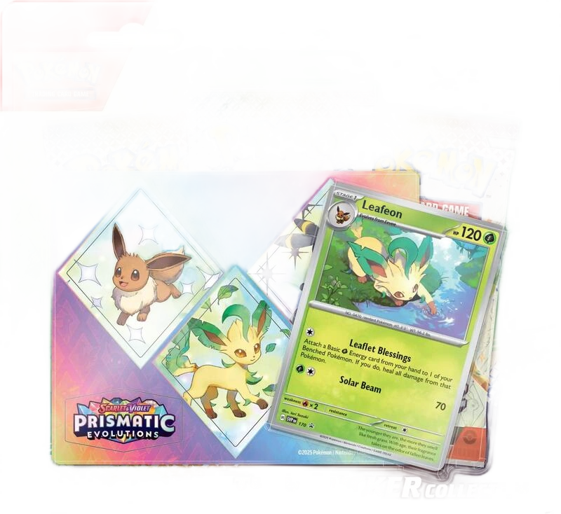 Prismatic Evolutions Tech Sticker Collection [Leafeon]