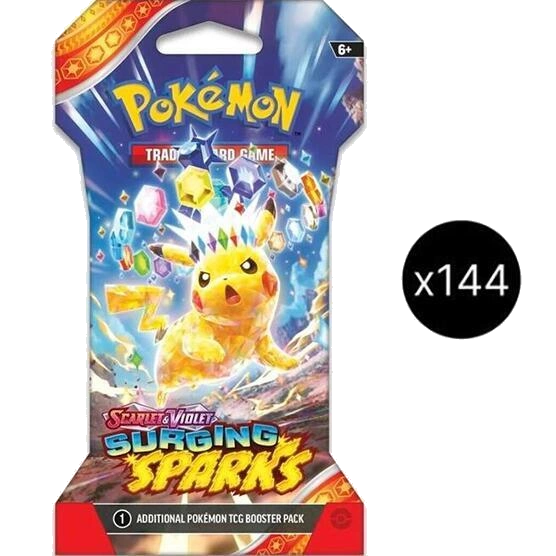 Surging Sparks Sleeved Booster Pack Case
