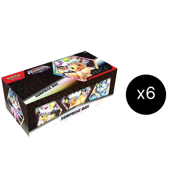 Prismatic Evolutions Surprise Box Case