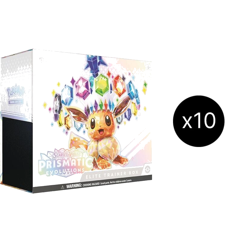 Prismatic Evolutions Elite Trainer Box Case