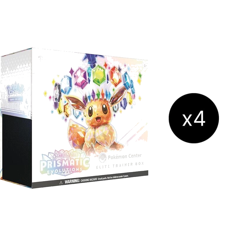 Prismatic Evolutions Pokemon Center Elite Trainer Box (Exclusive) Case
