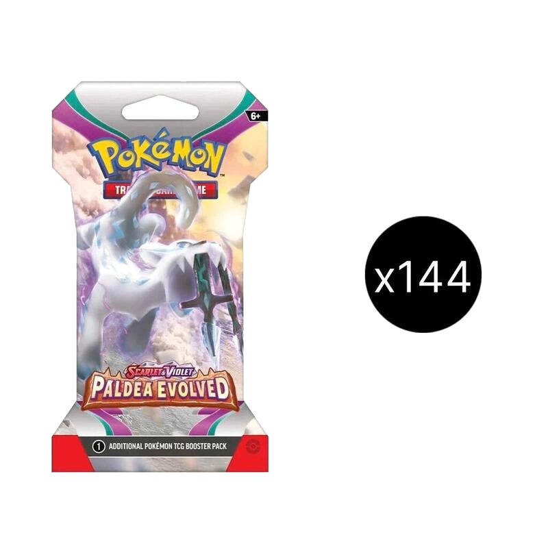 Paldea Evolved Sleeved Booster Case