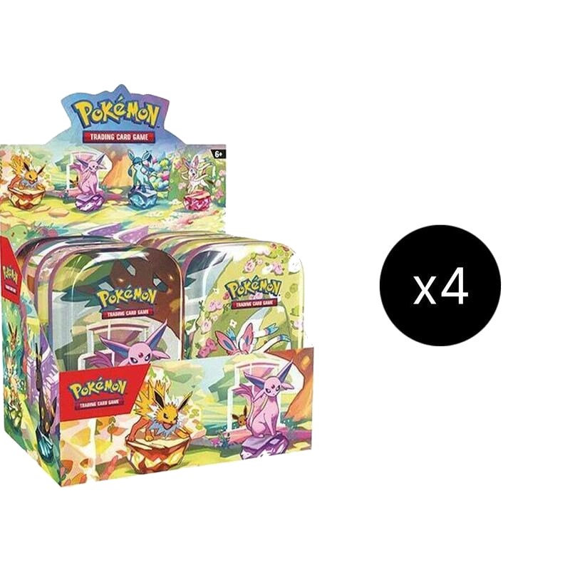 Prismatic Evolutions Mini Tin Display Case