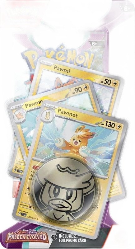 Paldea Evolved Premium Checklane Blister [Pawmot]