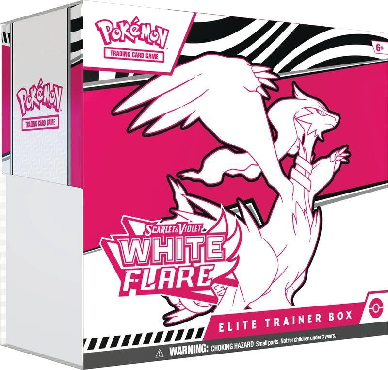 White Flare Elite Trainer Box