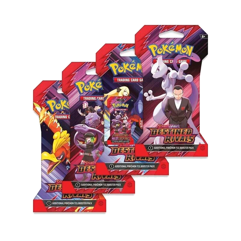 Destined Rivals Sleeved Booster Pack Art Bundle [Set of 4]