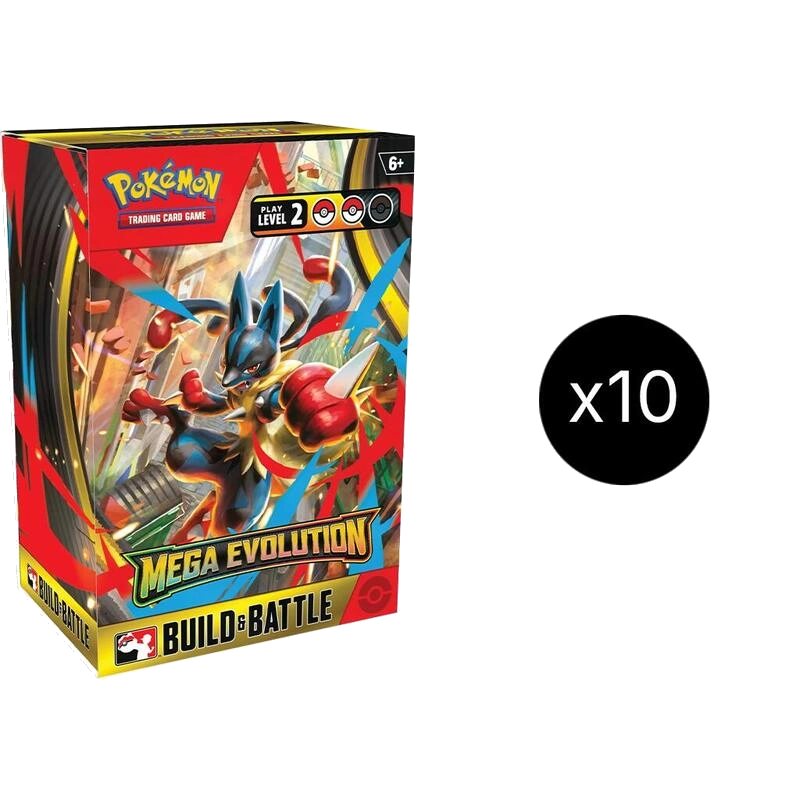 Mega Evolution Build & Battle Box Display