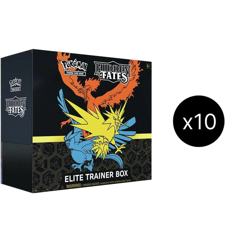 Hidden Fates Elite Trainer Box Case