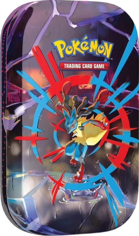 Mega Heroes Mini Tin [Mega Lucario]