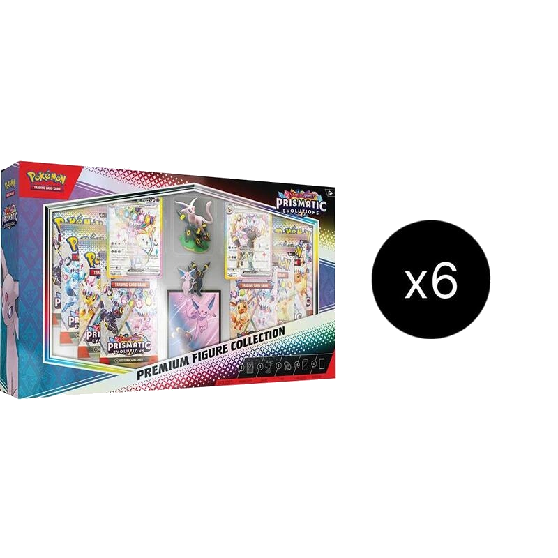 Prismatic Evolutions Premium Figure Collection Case