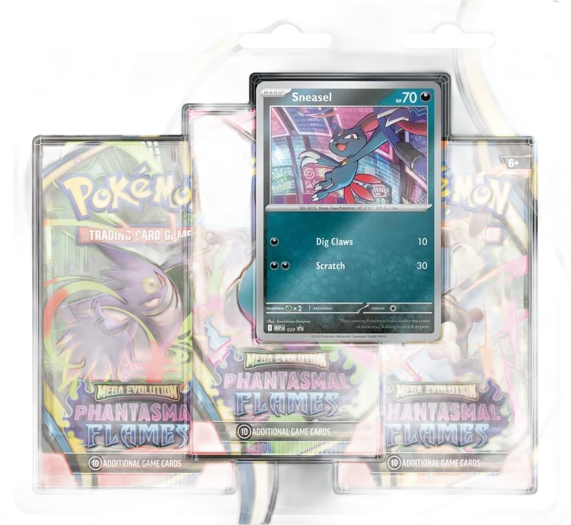 Phantasmal Flames 3 Pack Blister [Sneasel]