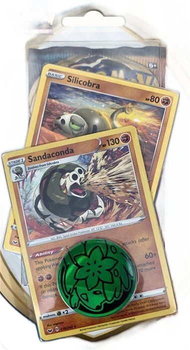 Sword & Shield Single Blister Pack [Silicobra & Sandaconda]