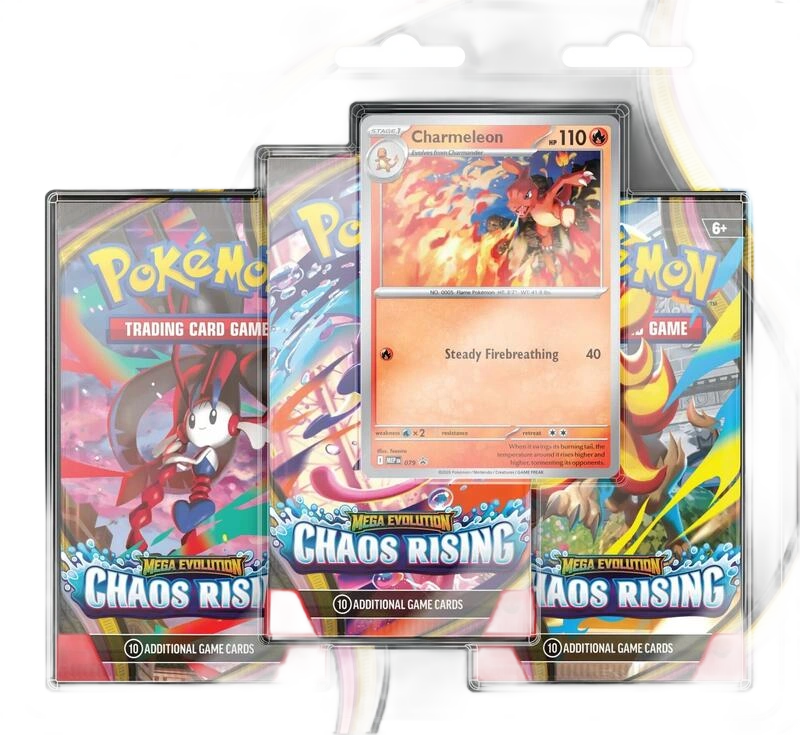 Chaos Rising 3-Pack Blister [Charmeleon]
